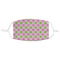 Pink & Green Dots Mask1 Adult Small