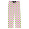 Pink & Green Dots Mens Pajama Pants - XS