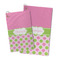 Pink & Green Dots Microfiber Golf Towel - PARENT/MAIN