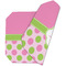 Pink & Green Dots Octagon Placemat - Double Print (folded)