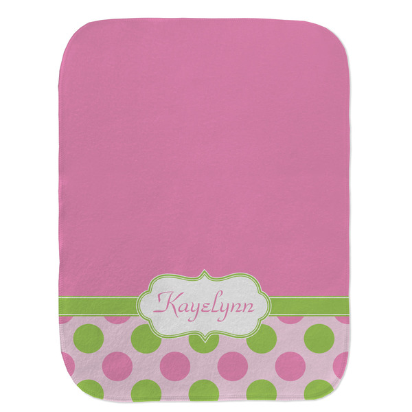 Pink & Green Dots Old Burp Flat