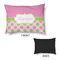 Pink & Green Dots Outdoor Dog Beds - Medium - APPROVAL