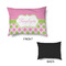 Pink & Green Dots Outdoor Dog Beds - Small - APPROVAL