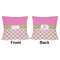 Pink & Green Dots Outdoor Pillow - 16x16