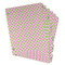 Pink & Green Dots Page Dividers - Set of 6 - Main/Front