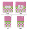 Pink & Green Dots Party Favor Gift Bag - Gloss - Approval