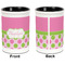 Pink & Green Dots Pencil Holder - Black - approval