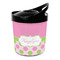 Pink & Green Dots Personalized Plastic Ice Bucket