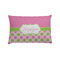 Pink & Green Dots Pillow Case - Standard w/ Name or Text