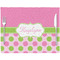 Pink & Green Dots Placemat with Props