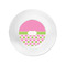 Pink & Green Dots Plastic Party Appetizer & Dessert Plates - Approval