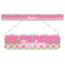 Pink & Green Dots Plastic Ruler - 12" (Personalized)