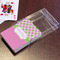 Pink & Green Dots Playing Cards - In Package