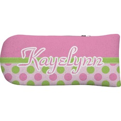Pink & Green Dots Putter Cover (Personalized)