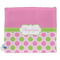 Pink & Green Dots Security Blanket (Personalized)