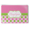 Pink & Green Dots Serving Tray (Personalized)