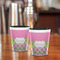 Pink & Green Dots Shot Glass - Two Tone - LIFESTYLE