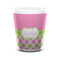 Pink & Green Dots Shot Glass - White - FRONT