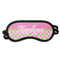 Pink & Green Dots Sleeping Eye Masks - Front View
