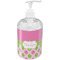 Pink & Green Dots Soap / Lotion Dispenser (Personalized)