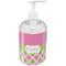 Pink & Green Dots Acrylic Soap & Lotion Bottle (Personalized)