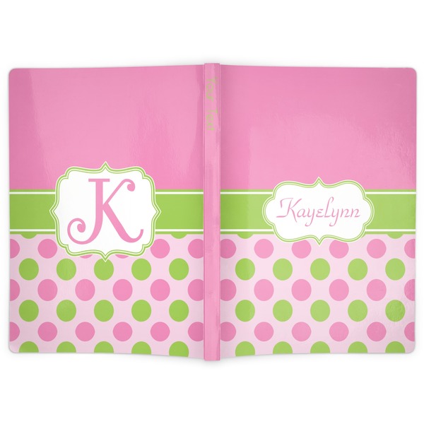 Pink & Green Dots Soft Cover Journal - Apvl
