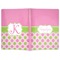 Pink & Green Dots Soft Cover Journal - Apvl