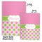 Pink & Green Dots Soft Cover Journal - Compare