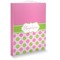 Pink & Green Dots Softbound Notebook - 7.25" x 10" (Personalized)