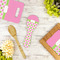 Pink & Green Dots Spoon Rest Trivet - LIFESTYLE
