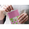 Pink & Green Dots Stainless Steel Flask - LIFESTYLE 1