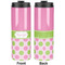 Pink & Green Dots Stainless Steel Tumbler - Apvl