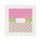 Pink & Green Dots Cocktail Napkins (Personalized)