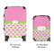 Pink & Green Dots Suitcase Set 4 - APPROVAL