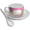 Pink & Green Dots Tea Cup Single