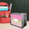 Pink & Green Dots Tin Lunchbox - LIFESTYLE