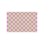 Pink & Green Dots Small Tissue Papers Sheets - Heavyweight