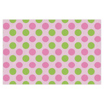 Pink & Green Dots Tissue Paper Sheets - X-Large - Heavyweight
