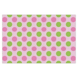 Pink & Green Dots X-Large Tissue Papers Sheets - Heavyweight