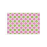 Pink & Green Dots Tissue Paper Sheets - Small - Lightweight