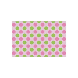 Pink & Green Dots Small Tissue Papers Sheets - Lightweight