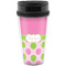Pink & Green Dots Acrylic Travel Mug without Handle (Personalized)