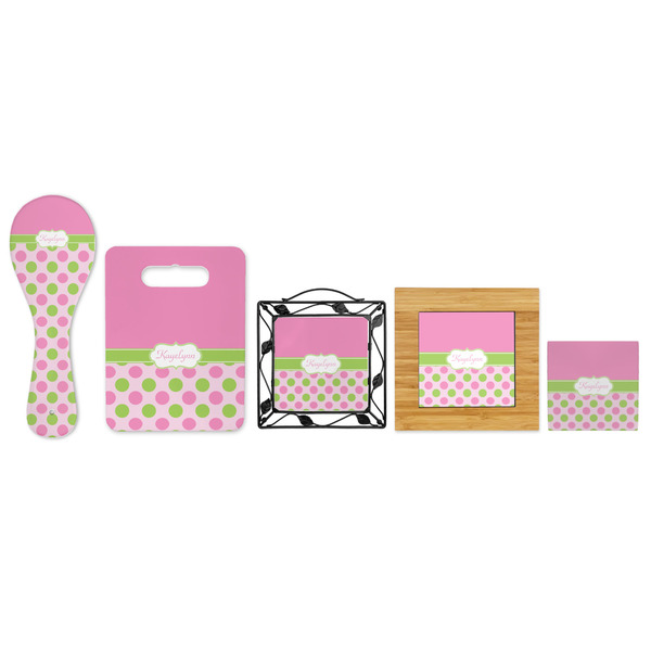 Pink & Green Dots Trivets - All Trivets