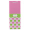 Pink & Green Dots Wine Gift Bag - Gloss - Front
