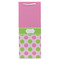Pink & Green Dots Wine Gift Bag - Matte - Front