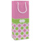 Pink & Green Dots Wine Gift Bag - Matte - Main
