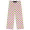 Pink & Green Dots Womens Pjs - Flat Front