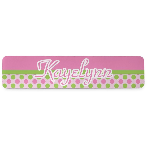 Pink & Green Dots Wrist Rest - Apvl