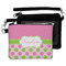 Pink & Green Dots Wristlet ID Cases - MAIN