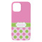 Pink & Green Dots iPhone 15 Plus Case - Back